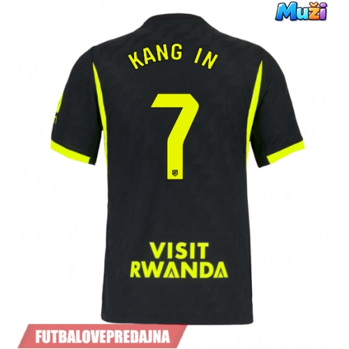 Lacne Muži Futbalové dres Atletico Madrid Lee Kang-in #7 2026-27 Krátky Rukáv - Preč